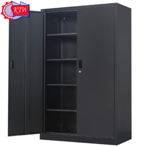 Metal Storage Cabinets with Locking Doors and Adjustable Shelves