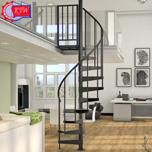 Steel Spiral Stairs